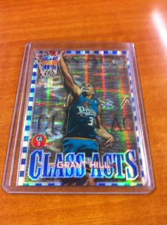 Grant Hill 96 97STADIUM Club Atomic and Reg Refractor Class Acts CA4 