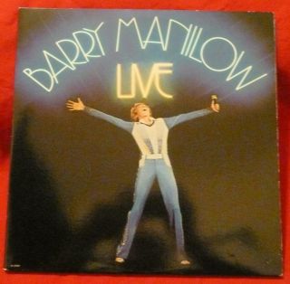 Barry Manilow Live LP Record Original 2X LP Set VG Vinyl Record Album 