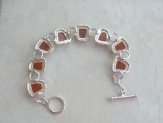  barse carnelian link bracelet link bracelet sterling 