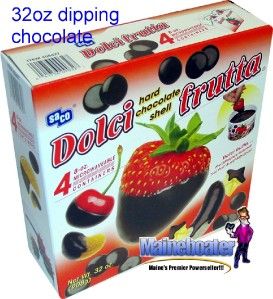 Dolci Frutta Dipping Chocolate Bakers Covered Strawberries 32oz Easy 