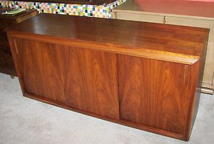 Barzilay Audio Component Cabinet Vintage Stereo Mid Century