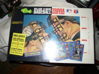 1991 Classic Major League Baseball Board Game Collectors Ed
