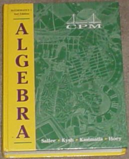 Algebra 1 College Prep Mathematics 9th Math Homeschool 1885145691 