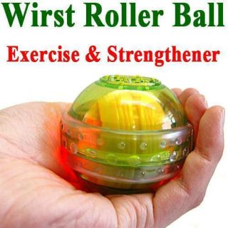 Roller Finger Exercise Strengthen Muscle Gyroscope Wrist Massage Ball 