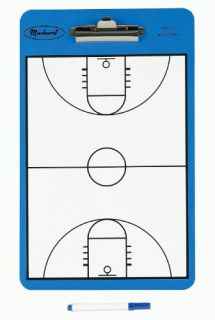 New Markwort Two Sided Basketball Court Clipboard