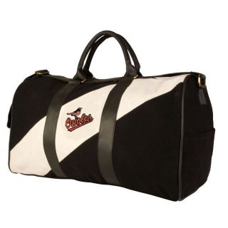 Baltimore Orioles MLB Vintage Canvas Duffle Bag New