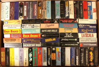 VHS Huge Lot of 72 Music Movie Video Tapes Rap Hip Hop Boy Band Guitar 