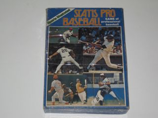   Illustrated Statis Pro Baseball Board Game 82 Season Unused