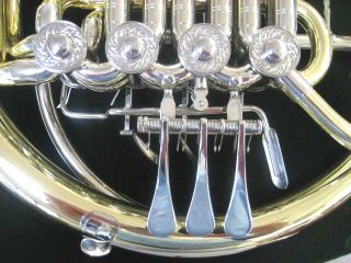 Brand New and Perfect Engelbert Schmid Double Horn, with Detachable 