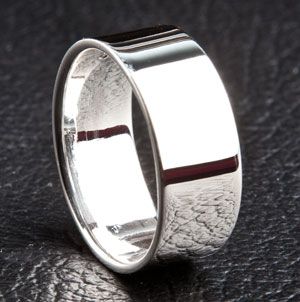   Sterling Silver Mens Band Ring Sz 6 New Wedding Engagement Ring