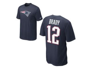 Nike Name and Number (NFL Patriots / Tom Brady) Mens T Shirt