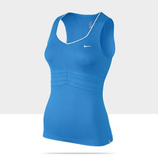  Nike Statement Pleated Knit Womens Tennis Tank Top
