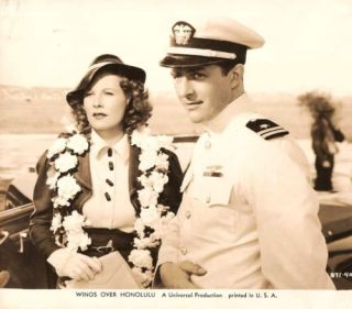 Wendy Barrie Ray Milland Wings Over Honolulu 1937