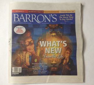 Barrons Economic Newspaper Print Subscription 1 Year 56 Issues New or 