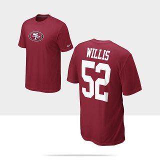 Nike Name and Number (NFL 49ers / Patrick Willis) Mens T Shirt