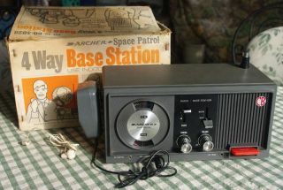 Vintage Radio Shack Archer Space Patrol Childs CB Am Radio Microphone 