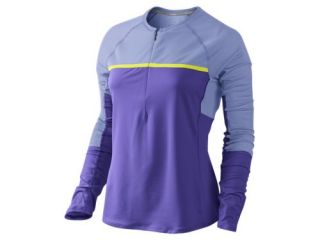 Camiseta de running de media cremallera Nike Sphere Dry   Mujer
