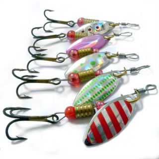   Random Spinners Super New Fishing Lure Pike Salmon Bass DT 1