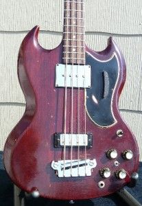 Vintage 1967 GIBSON EB3 BASS Guitar + Tweed Case Short Scale