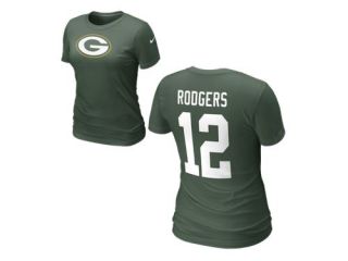  Nike Name and Number (NFL Packers / Aaron Rogers) Womens 