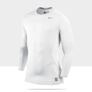 Nike Pro Combat Core Fitted 20 Long Sleeve Mens Shirt 449788_102_A