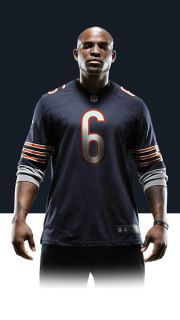NFL Chicago Bears (Jay Cutler) Mens Football Home Game Jersey (3XL 