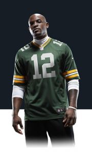    Aaron Rodgers Mens Football Home Game Jersey 468953_323_A_BODY