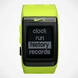 motivates and remembers the nike+ sportwatch gps reminds you to run 
