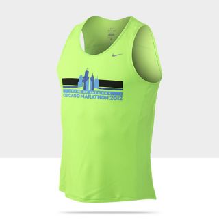    Singlet 2012 Chicago Marathon Mens Running Tank Top 582637_361_A