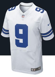    Cowboys Tony Romo Mens Football Home Elite Jersey 468888_100_A
