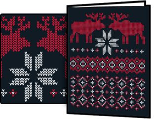 Ugly Winter Sweater 2009 10 Pack Greeting Cards