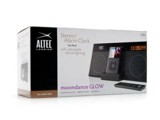 Altec Lansing Ipod Home Audio with Alarm Clock with Rear Mood Lighting