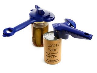 Blue Lidlifter & Jar Opener (Woot Soup & Pickles Not Included)