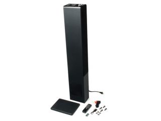 Pyle PHIT84BK 30 pin iPod/iPhone 2.1 Tower Docking Speaker System with 