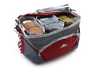 larger duffel with 3 removable camp cartons