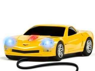 Road Mice RM 08CHCZYWA Chevy Corvette Wired Optical Mouse