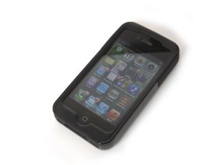 Incipio IPH 747 CODE Case for iPhone 4/4S   Black/Black/Red