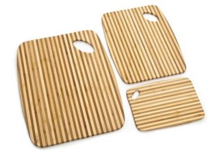 Classic Pin Stripe Small, Medium & Large Cutting Boards   Package 