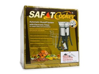 North American Outdoor 35 Quart Saf T Cooker / Turkey Fryer