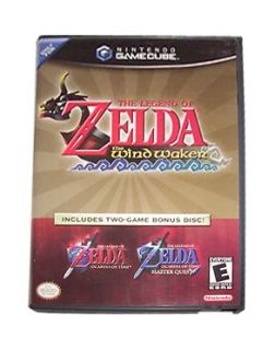 The Legend of Zelda the Windwaker With Bonus Disc Game Cube, 2003 