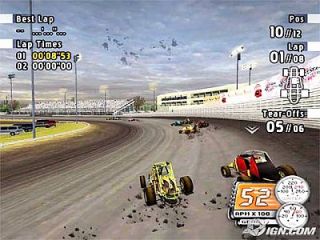 Sprint Cars Road to Knoxville Sony PlayStation 2, 2006