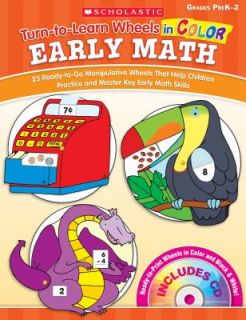 Turn to Learn Wheels in Color Early Math 25 Ready to Go Manipulative 