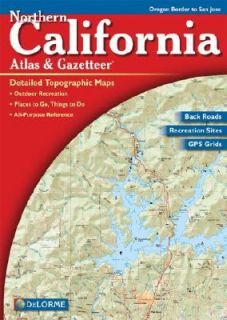 California Northern Atlas and Gazetteer by DeLorme Map Staff 2003, Map 