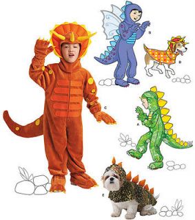 Simplicity 1765 Child & Dog Dinosaur & Dragon Costume Pattern 3 8