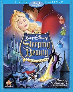 Sleeping Beauty (Blu ray Disc, 2008, 50th Anniversary 2 Disc Platinum 