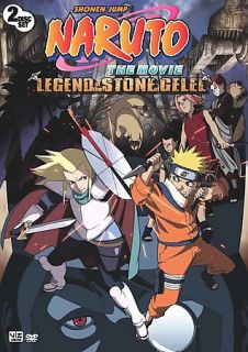 Naruto the Movie 2   Legend of the Stone of Gelel DVD, 2008, 2 Disc 