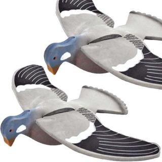 Foam Flying Pigeon with Wings Decoy Magnet Rotary/Floater Shooting 