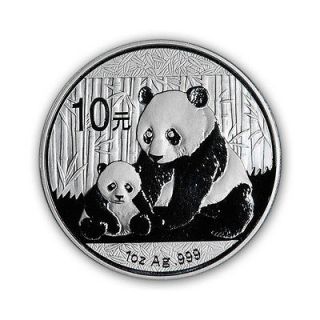2012 china silver panda 1 oz bu one day shipping