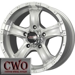 18 Silver MB Chaos 5 Wheels Rims 5x150 5 Lug Toyota Tundra Squoia 