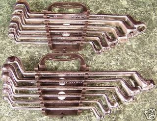 12pc deep double offset box wrench sae and metric new  24 